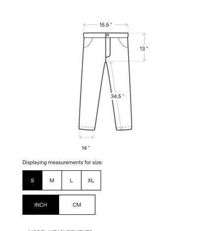 “Tainted” Flared Denim